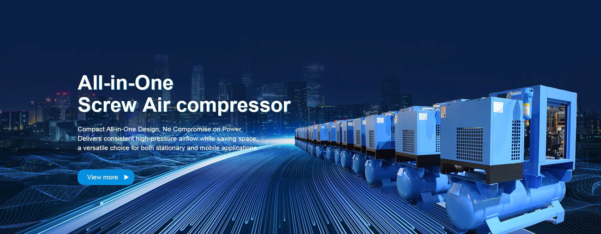 All In One Screw Air Compressor